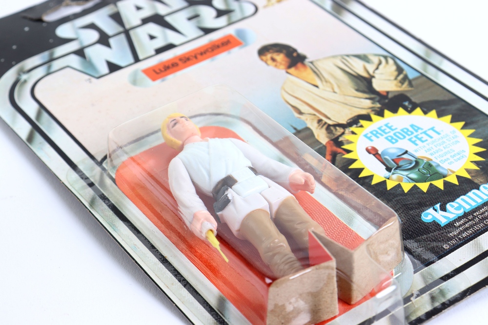 Kenner Star Wars Luke Skywalker Vintage Original Carded Figure - Image 4 of 6