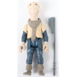 Scarce Vintage Star Wars Power of The Force Last 17 Yak Face loose Action Figure,