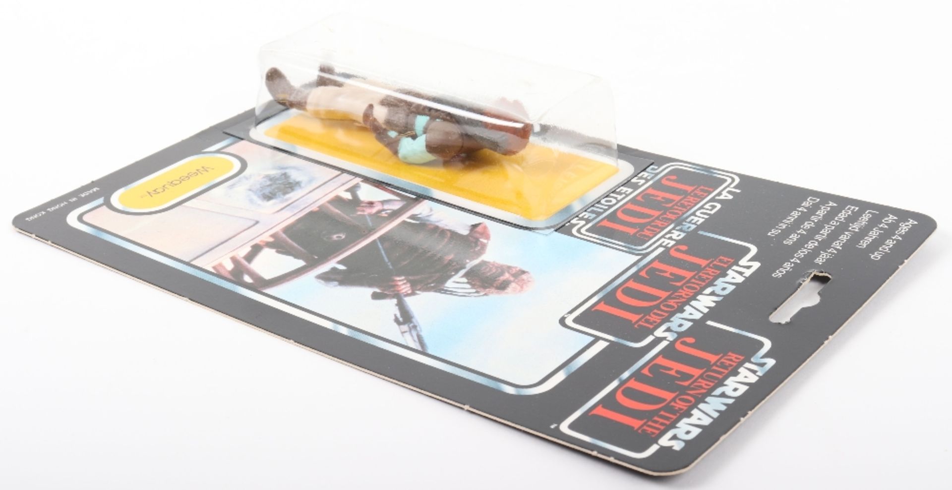 Palitoy General Mills Star Wars Return of The Jedi Tri Logo Weequay, Vintage Original Carded Figure - Image 4 of 6