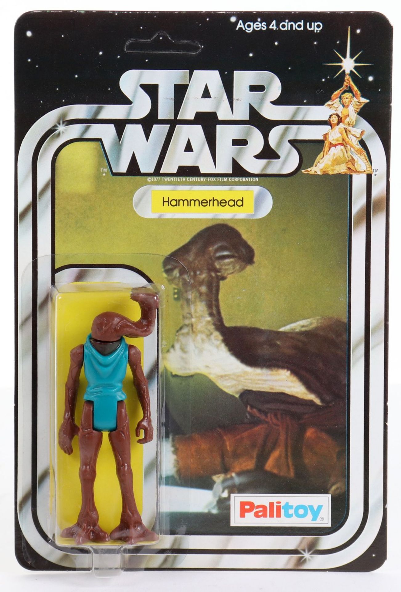 Palitoy Star Wars Hammerhead Vintage Original Carded Figure