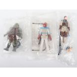 Three Star Wars Vintage original figures in baggies