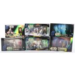 Six Star Wars Kenner The Power Of The Force Action Figures/Playsets,