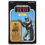 Kenner Star Wars Return of The Jedi Boba Fett Vintage Original Carded Figure