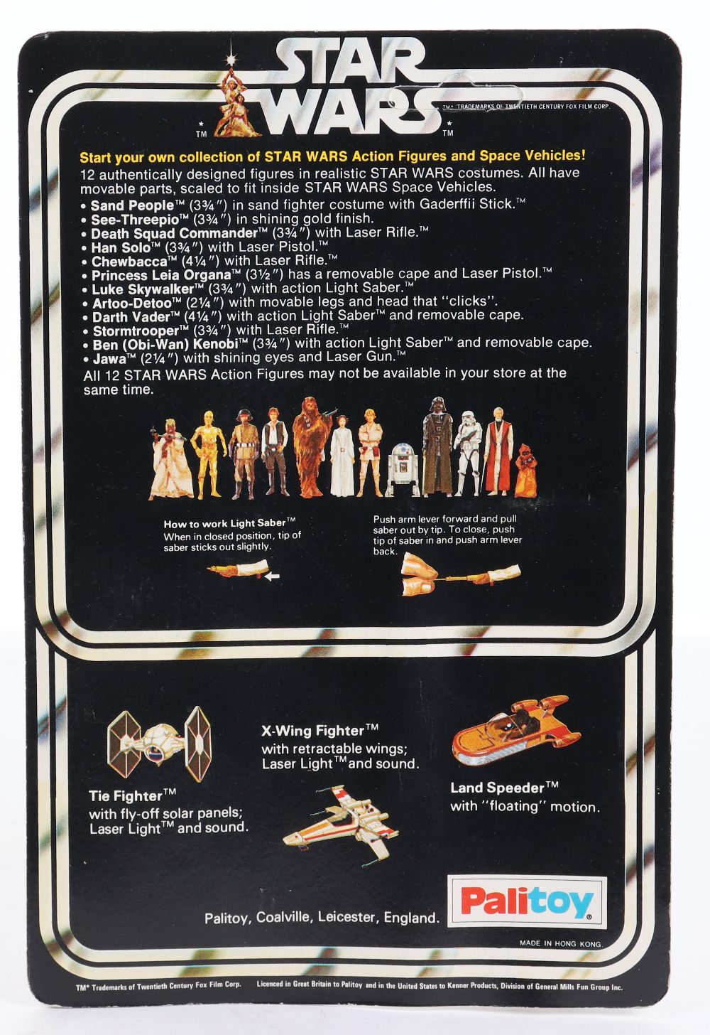 Palitoy Star Wars Han Solo Vintage Original Carded Figure - Image 2 of 8