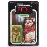 Palitoy Star Wars Return of The Jedi Chief Chirpa, Vintage Original Carded Figure