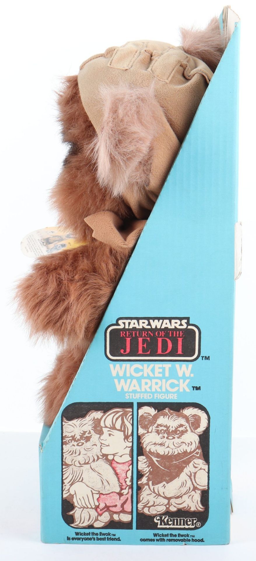 Vintage Kenner Star Wars Return Of The Jedi Wicket W Warwick The Ewok Stuffed Plush Figure - Image 7 of 7