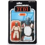 Kenner Star Wars Return of The Jedi Klaatu (In Skiff Guard Outfit), Vintage Original Carded Figure