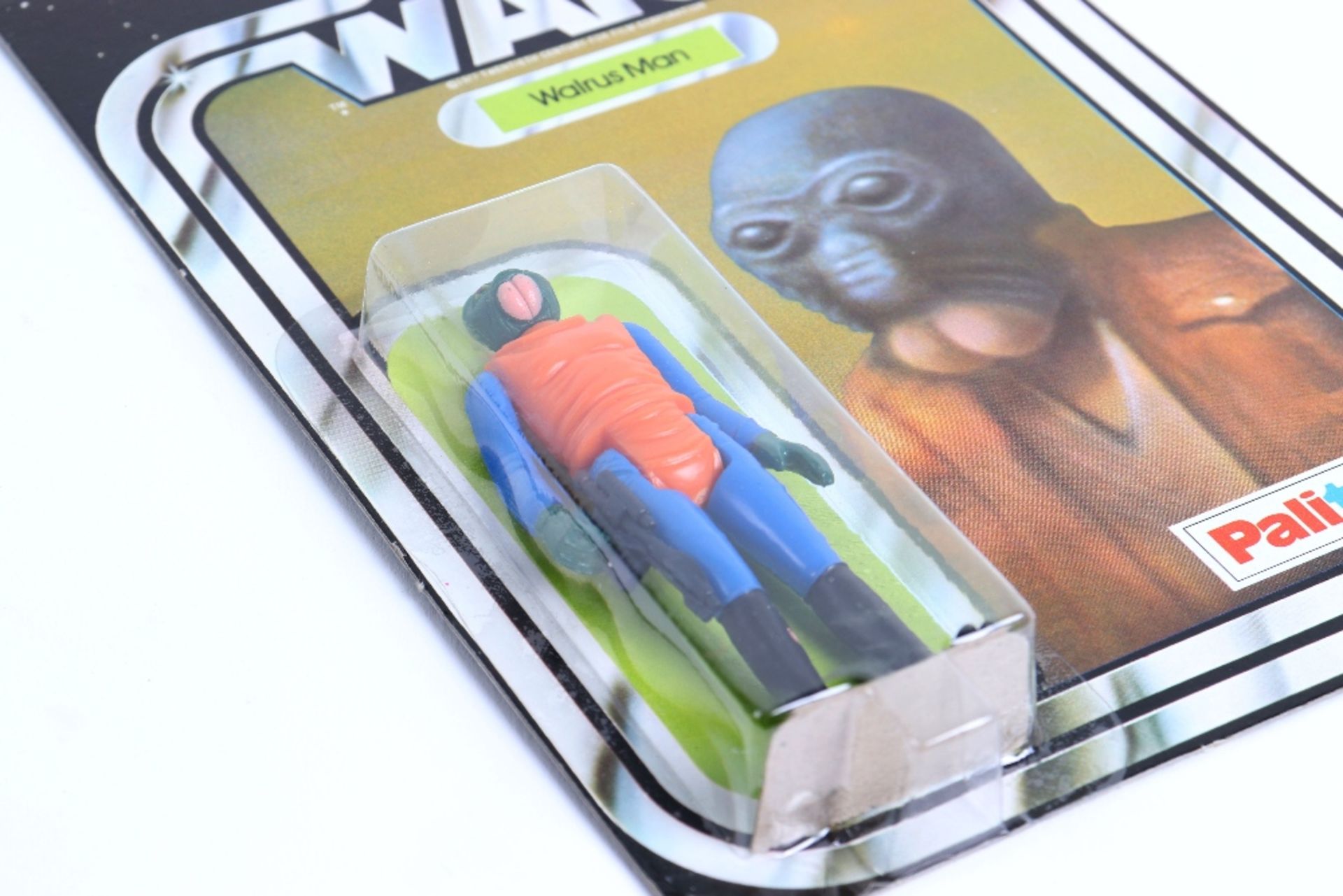 Palitoy Star Wars Walrus Man Vintage Original Carded Figure - Image 4 of 6