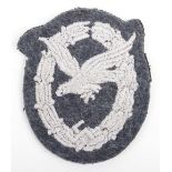 Luftwaffe Wireless Operator / Air Gunners Qualification Badge