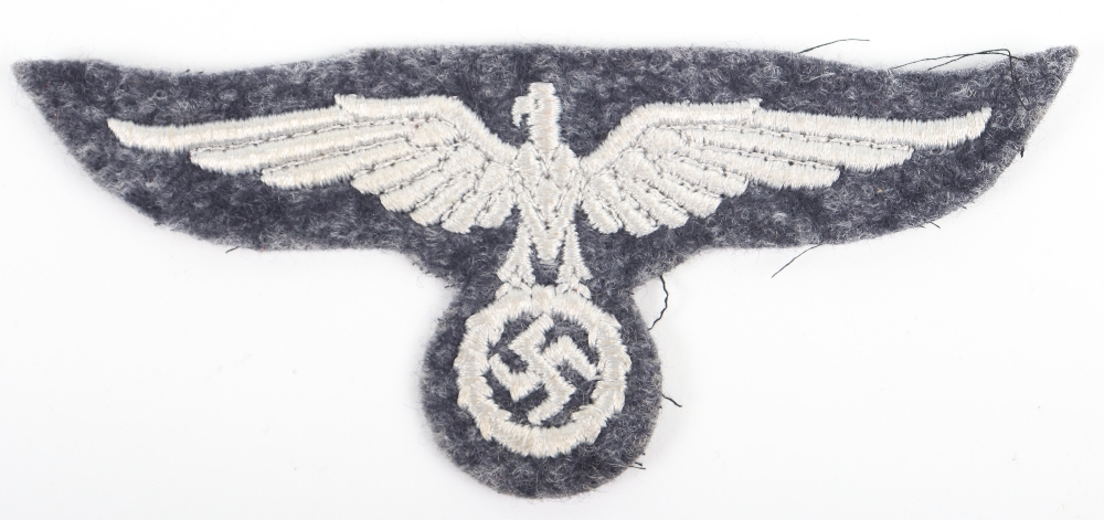 Third Reich Bahnschutz Tunic Arm Eagle