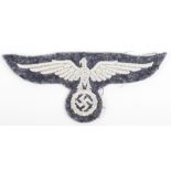 Third Reich Bahnschutz Tunic Arm Eagle