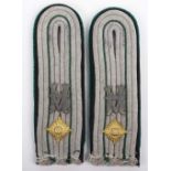 WW2 German Administration Officers Tunic Shoulder Boards