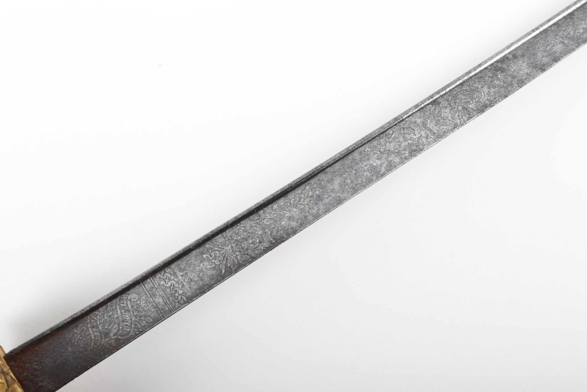 Historically Interesting Royal Navy Officer’s Presentation Sword c.1850 - Image 9 of 18