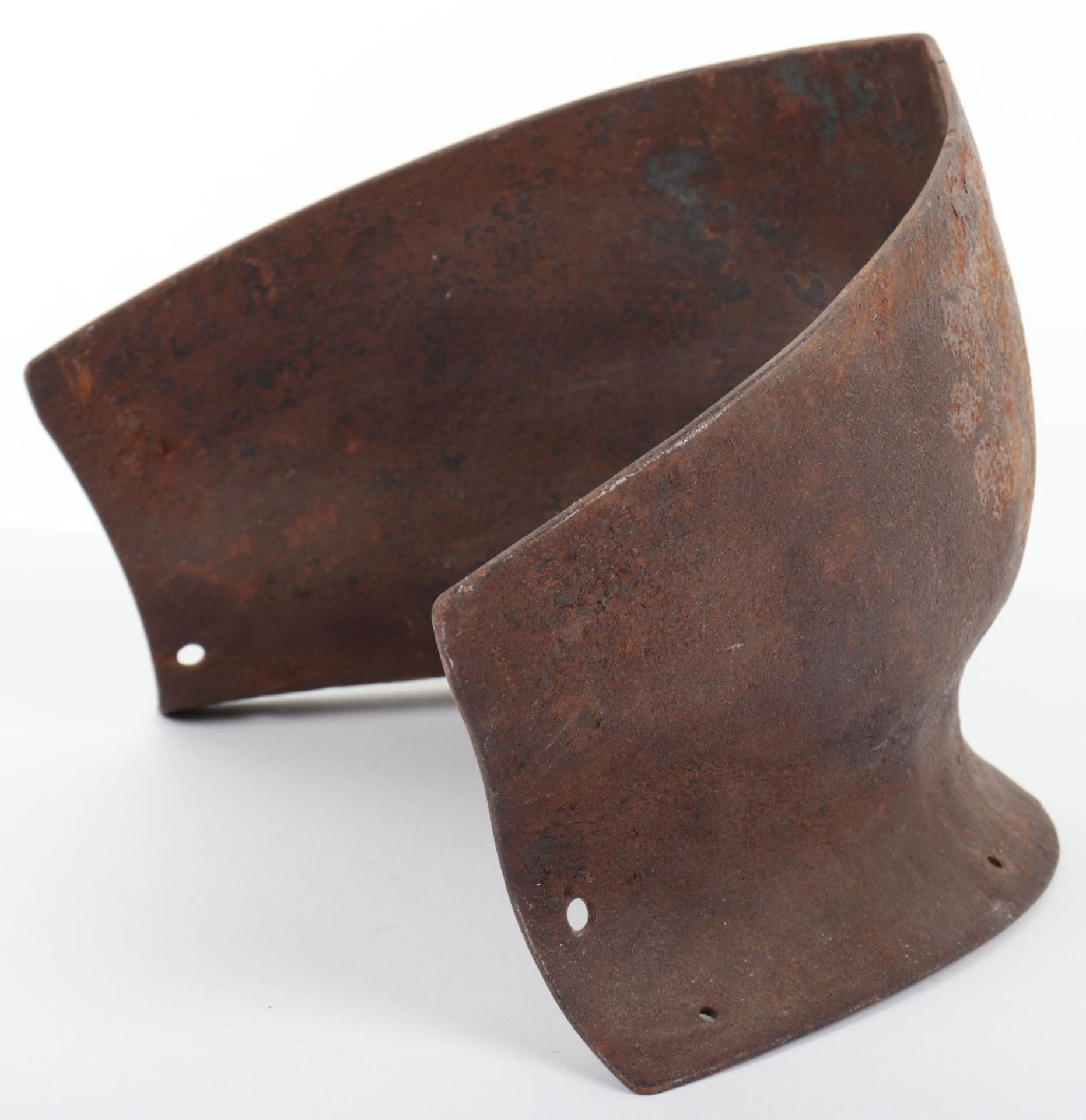 15th Century Style Steel Beevor Neck Guard for Wearing Below the Sallet Type Helmet - Image 4 of 6