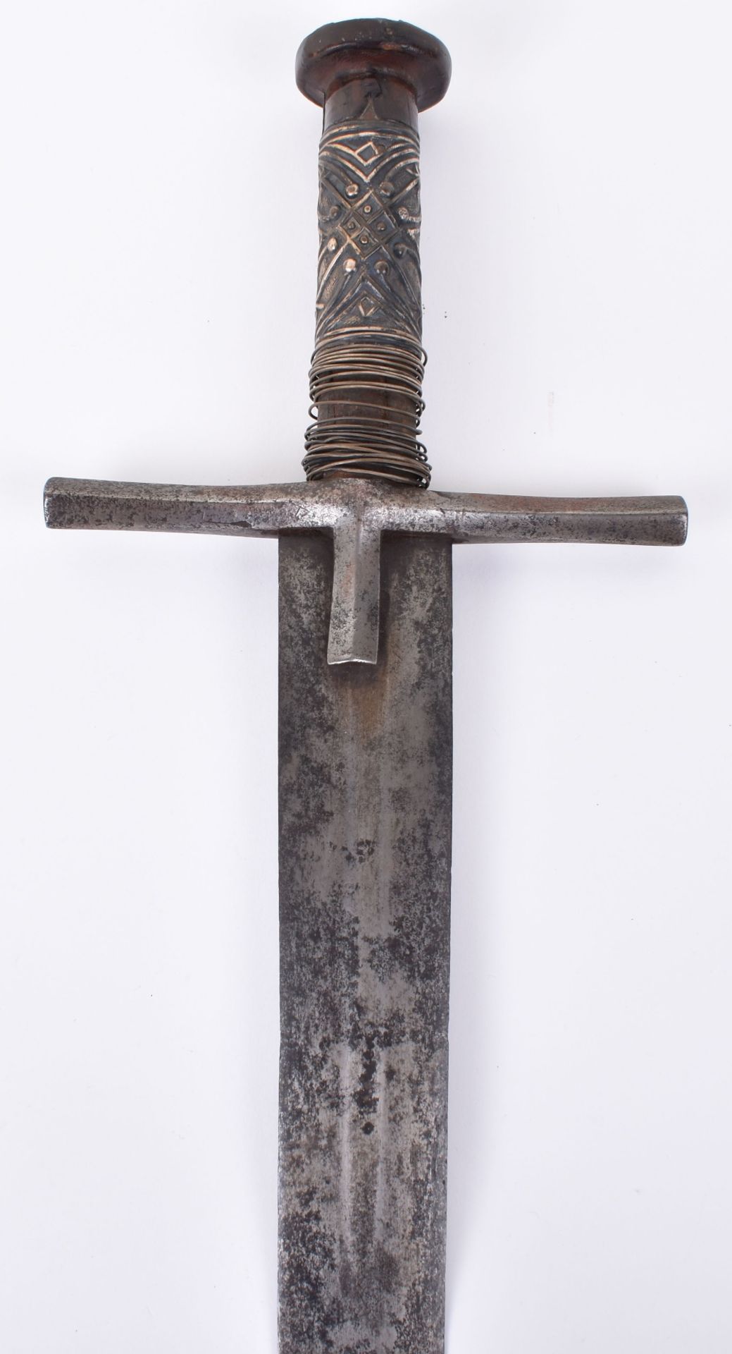 Sudanese Broad Sword Kaskara, Late 19th Century - Image 2 of 7