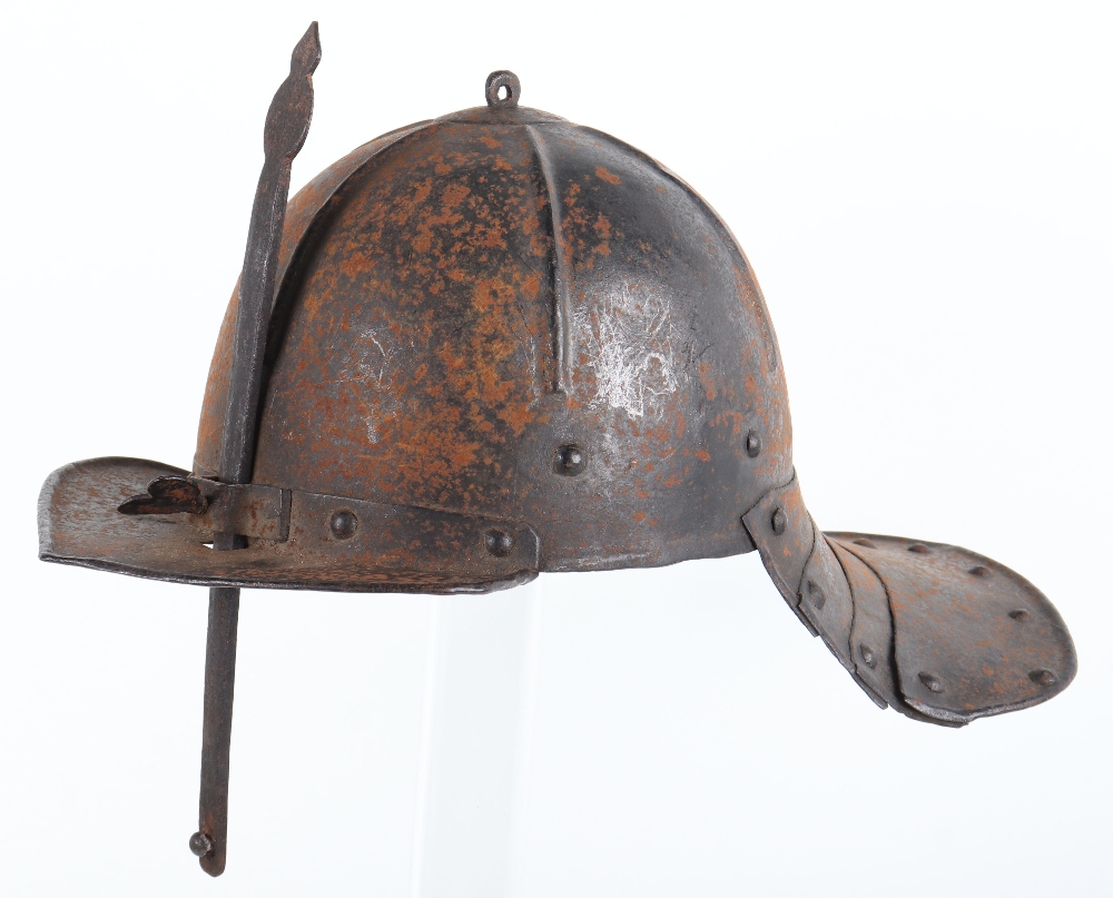 17th Century ‘Dutch Pot’ Lobster Tail Helmet