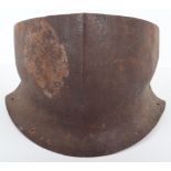 15th Century Style Steel Beevor Neck Guard for Wearing Below the Sallet Type Helmet