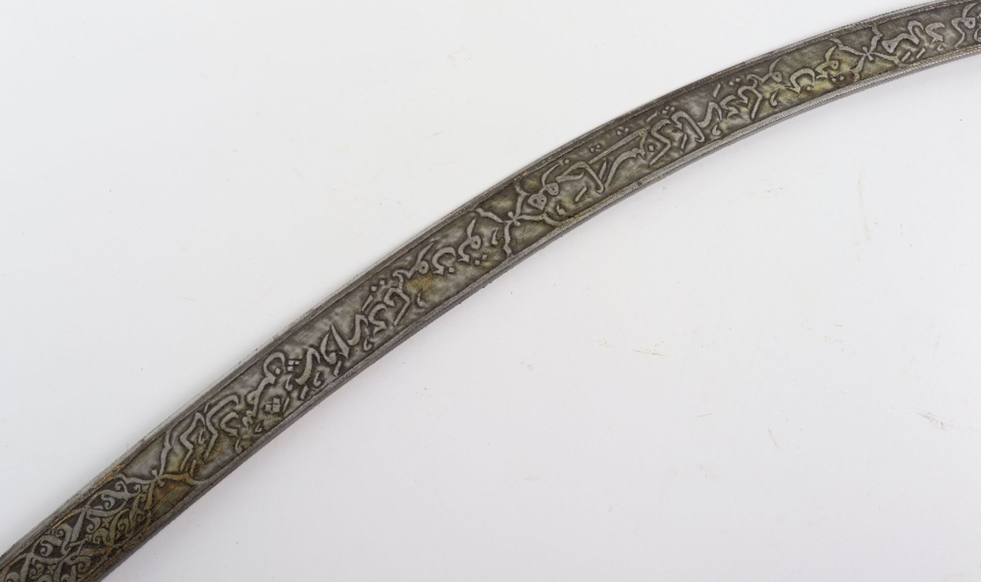^ North Indian Sword Shamshir Built for an Officer, Second Half of the 19th Century - Image 7 of 15