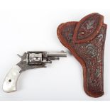 5 Shot .32” Rimfire Belgian Double Action Revolver