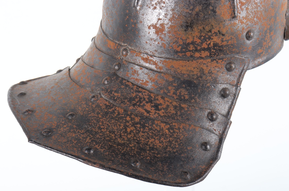 17th Century ‘Dutch Pot’ Lobster Tail Helmet - Image 4 of 11