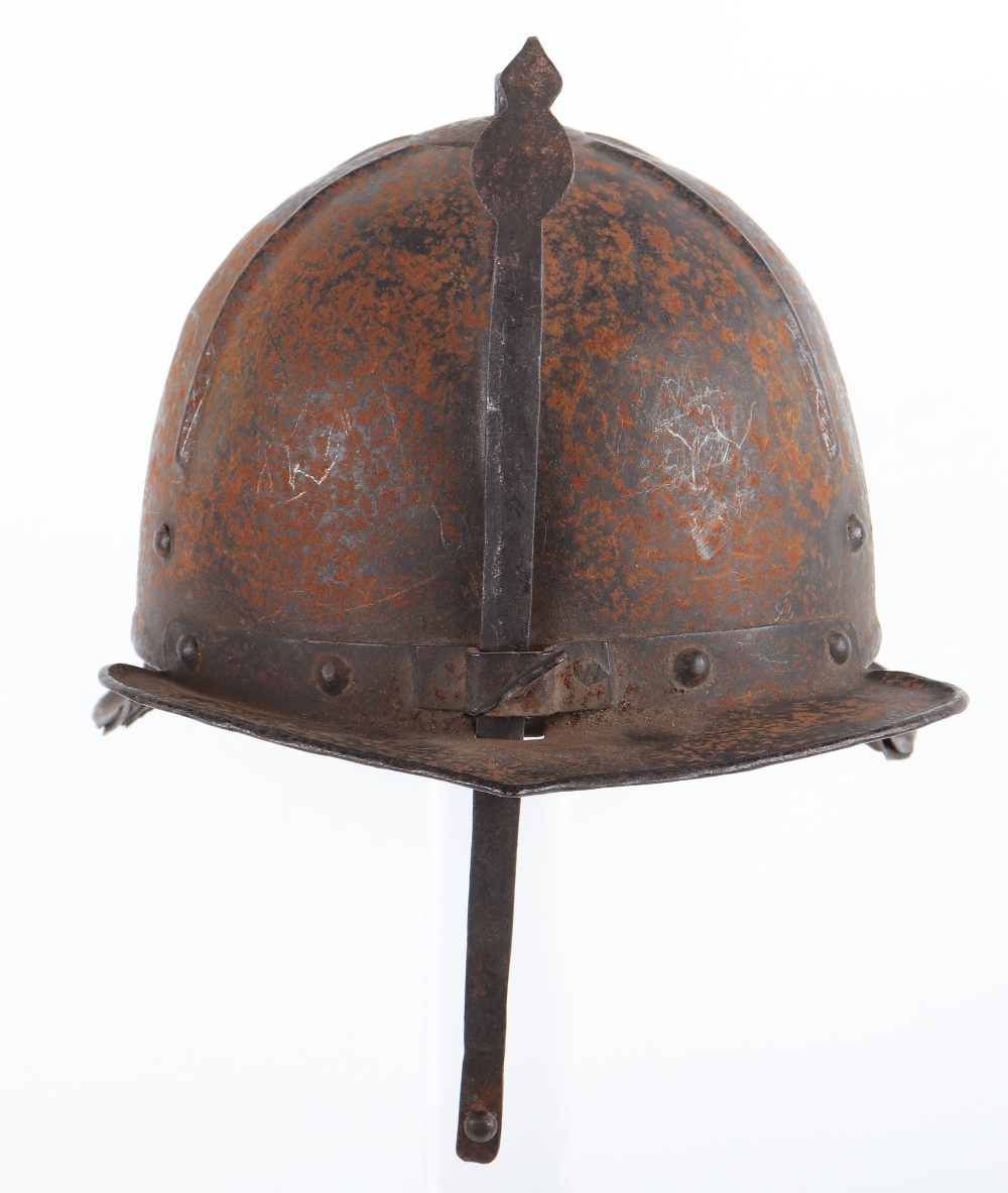 17th Century ‘Dutch Pot’ Lobster Tail Helmet - Image 11 of 11