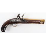 Brass Barrel Flintlock Blunderbuss Pistol