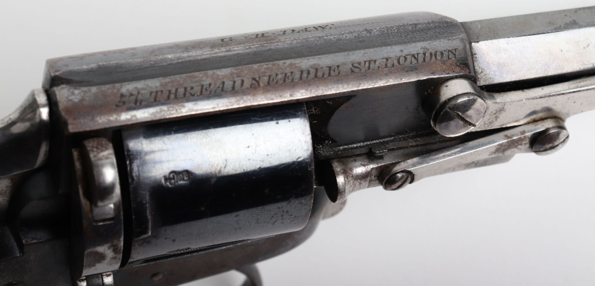 Fine 6 shot .320” Long Centrefire Double Action Revolver No.1719 - Image 3 of 8