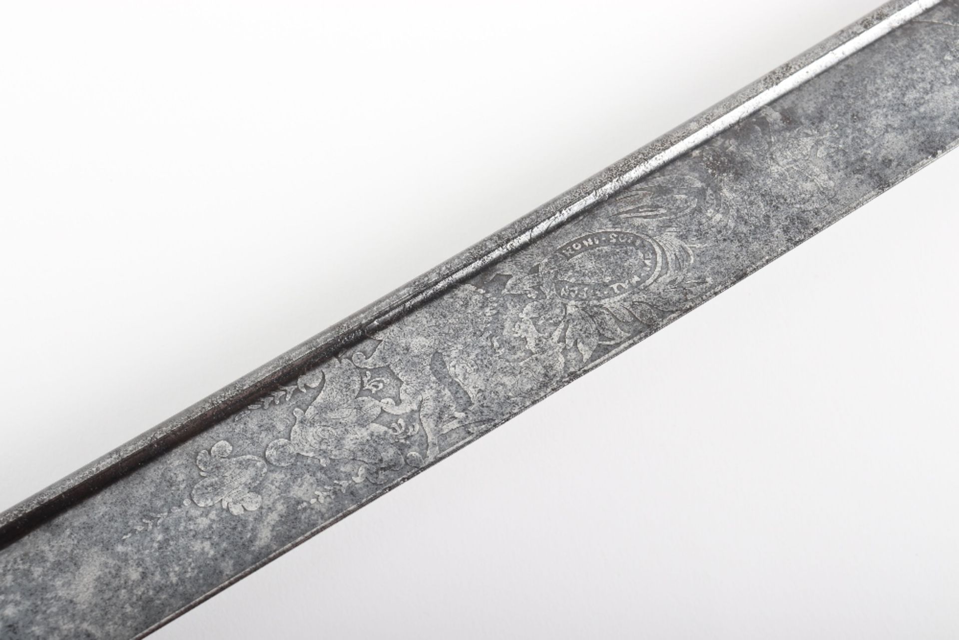 Historically Interesting Royal Navy Officer’s Presentation Sword c.1850 - Image 7 of 18