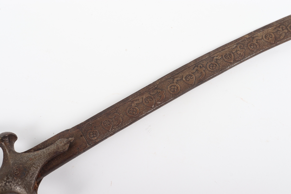 19th Century North Indian Sword Tulwar - Image 8 of 10