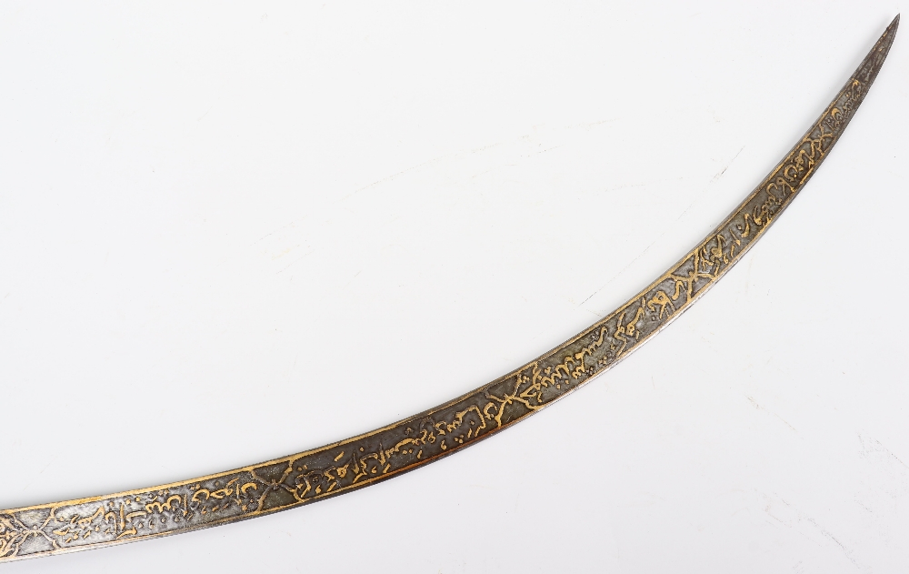 ^ North Indian Sword Shamshir Built for an Officer, Second Half of the 19th Century - Image 11 of 15