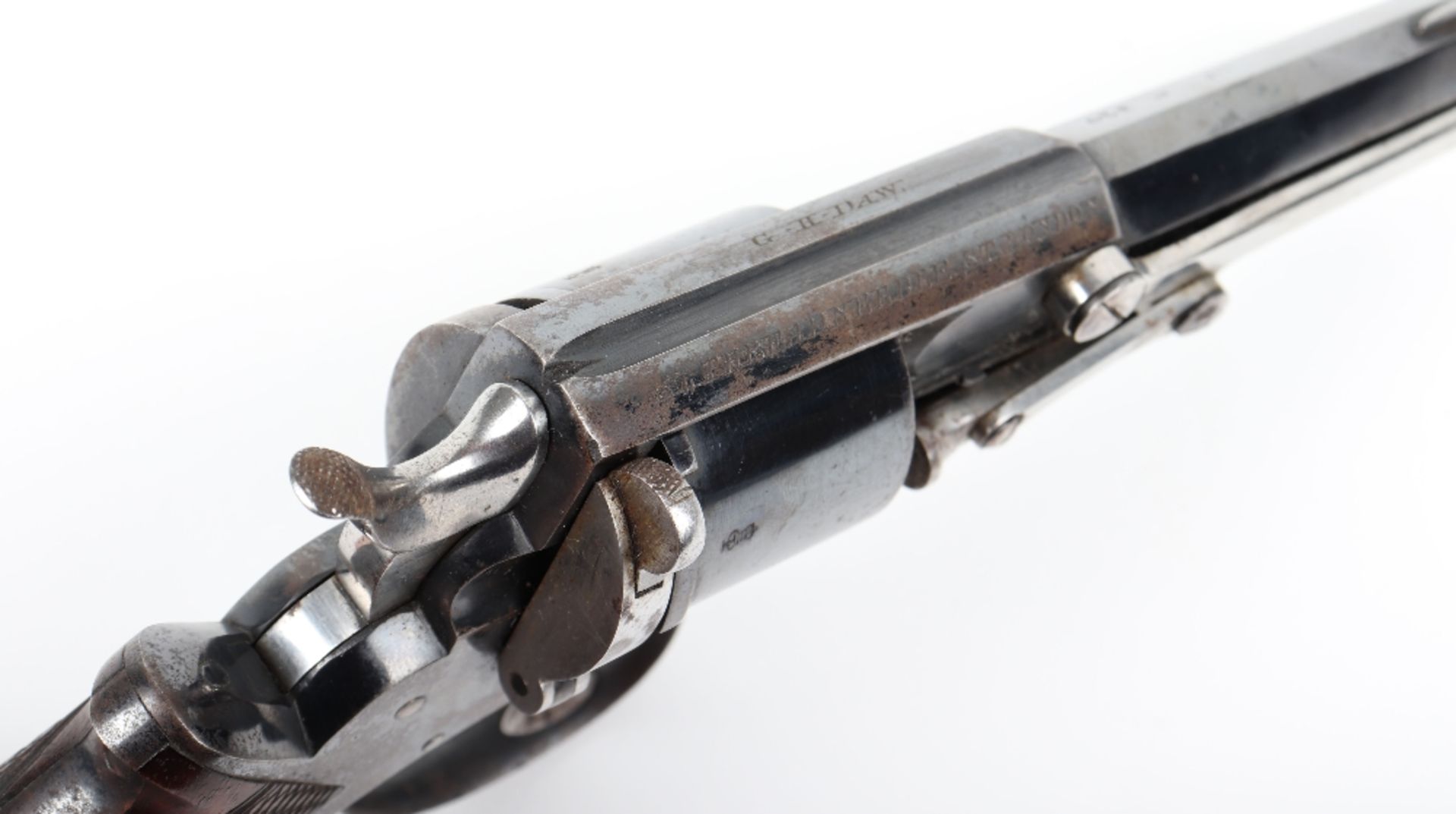 Fine 6 shot .320” Long Centrefire Double Action Revolver No.1719 - Image 8 of 8