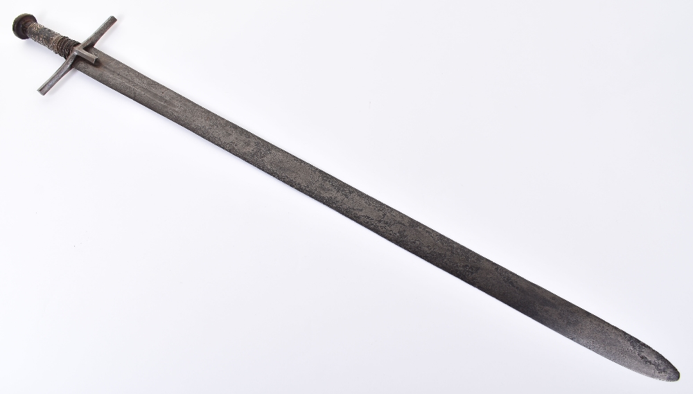 Sudanese Broad Sword Kaskara, Late 19th Century - Image 7 of 7
