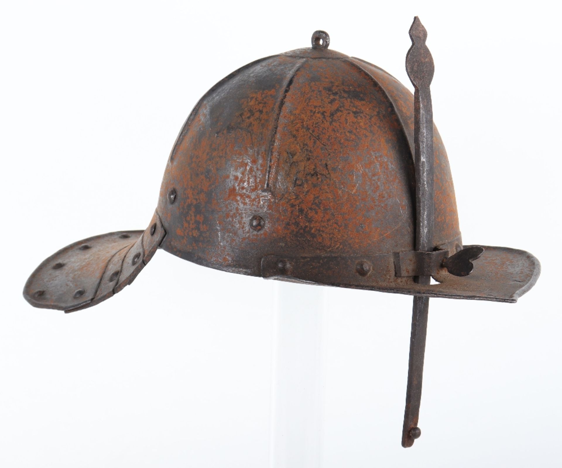 17th Century ‘Dutch Pot’ Lobster Tail Helmet - Image 6 of 11