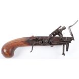 Flintlock Cottage Tinder Lighter c.1800