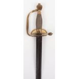 1796 Pattern Infantry Officers Sword