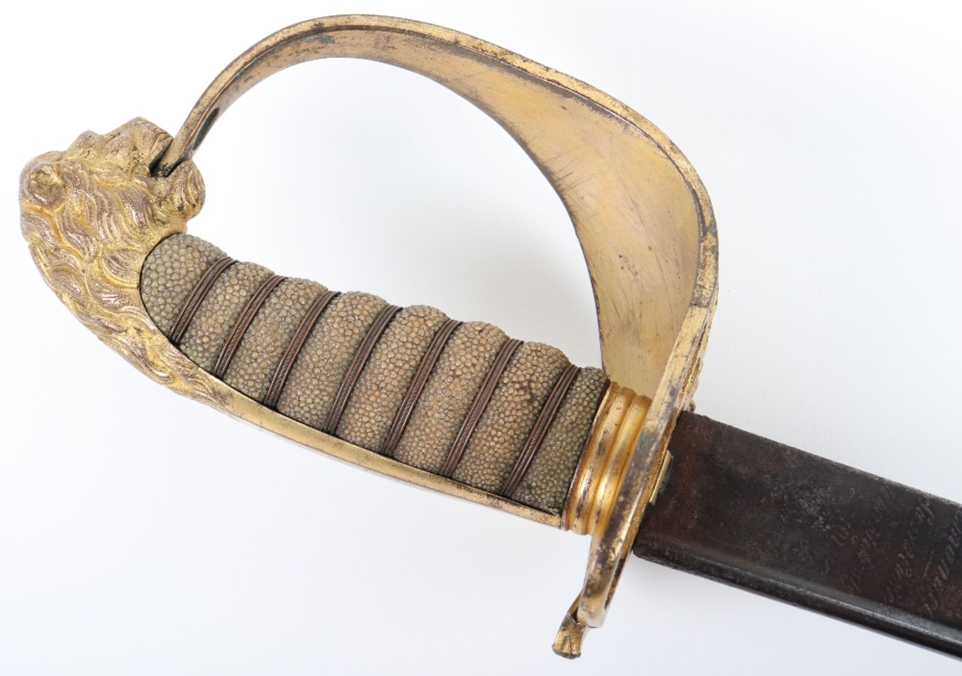 Historically Interesting Royal Navy Officer’s Presentation Sword c.1850 - Image 14 of 18