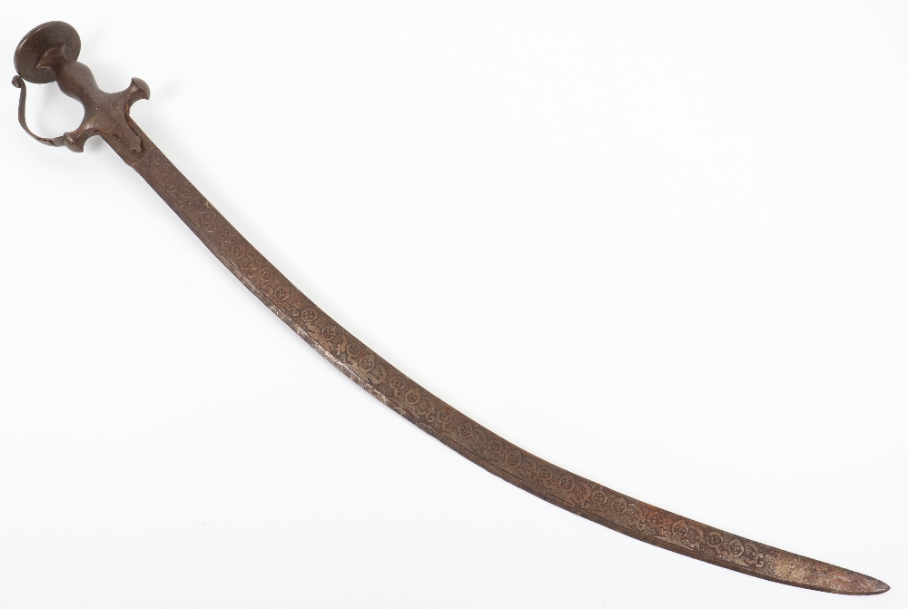 19th Century North Indian Sword Tulwar - Image 9 of 10