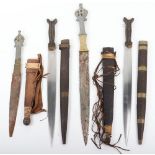2x Similar and Unusual North African Short Swords