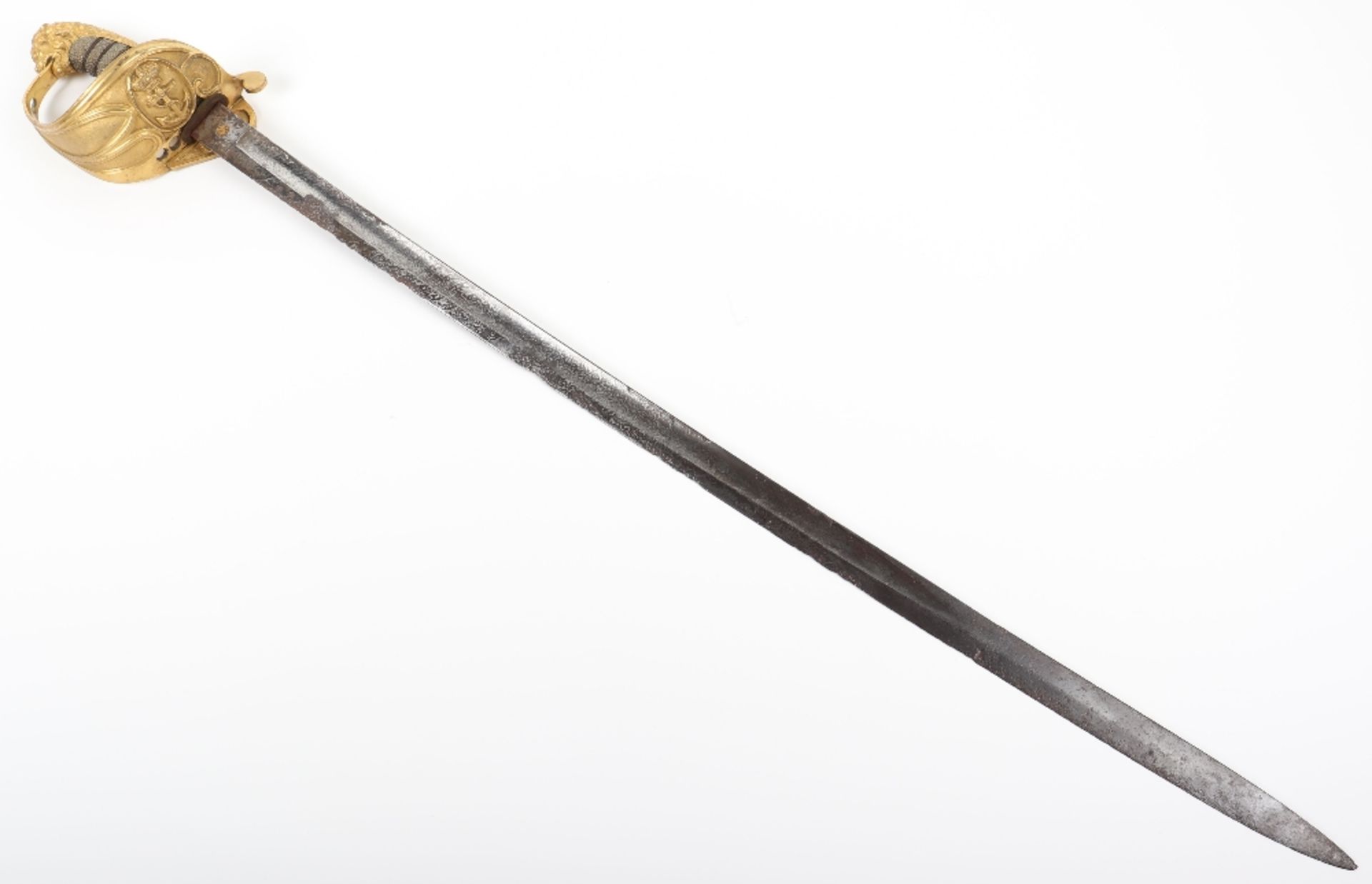 Rare Royal Navy Officer’s Victorian 1827 Pattern Sword with Lloyd’s Presentation c.1850 - Image 20 of 21