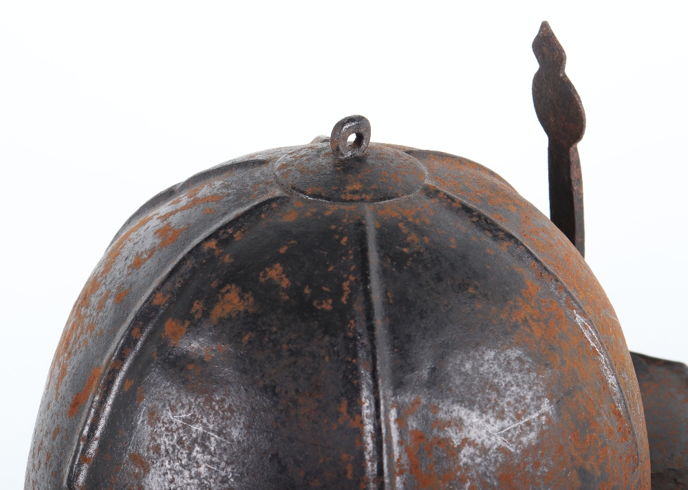 17th Century ‘Dutch Pot’ Lobster Tail Helmet - Image 5 of 11