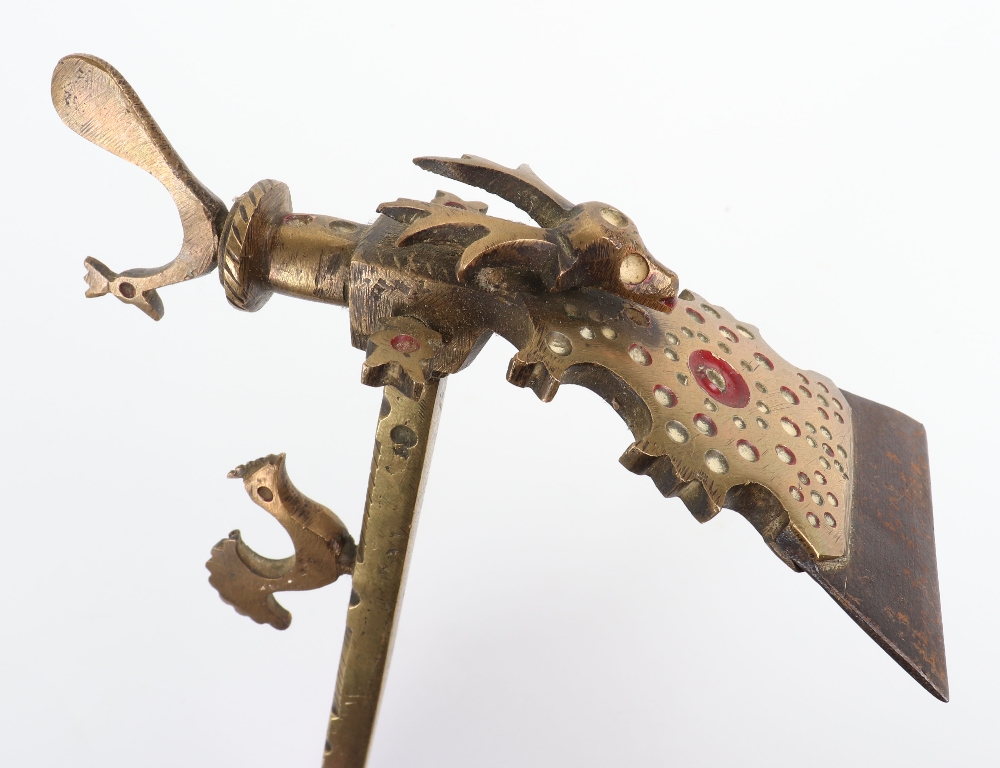 Afghan/Pathan Dagger Pesh Kabz, 19th Century - Image 3 of 3