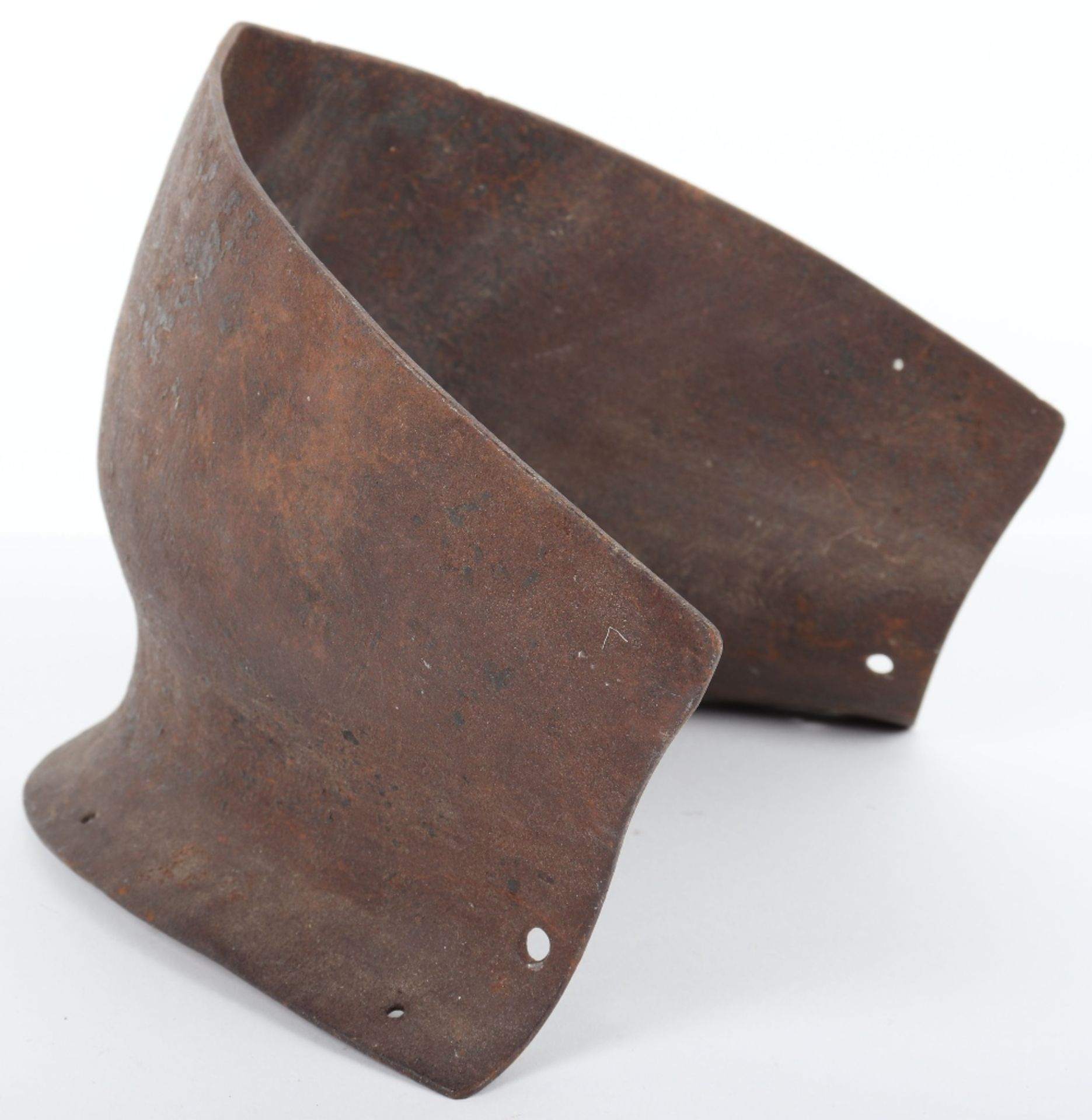 15th Century Style Steel Beevor Neck Guard for Wearing Below the Sallet Type Helmet - Image 5 of 6