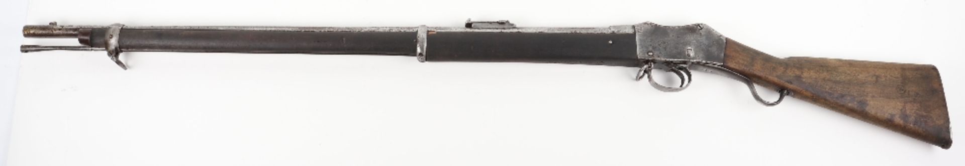 Martini Henry Falling Block 2 Band Rifle - Image 15 of 15
