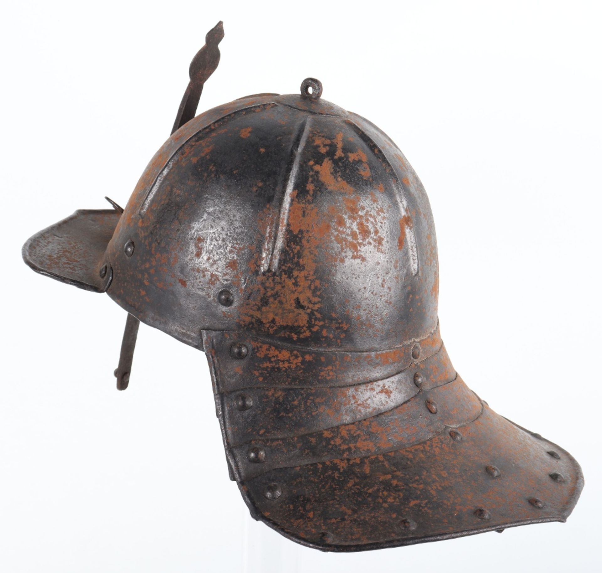 17th Century ‘Dutch Pot’ Lobster Tail Helmet - Image 2 of 11