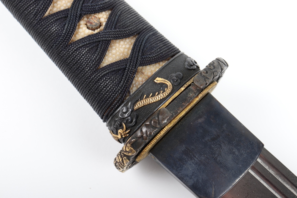 Attractive Japanese Dagger Tanto, 19th Century - Image 11 of 15