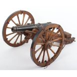 Attractive and Decorative Model of a Napoleonic Field Gun