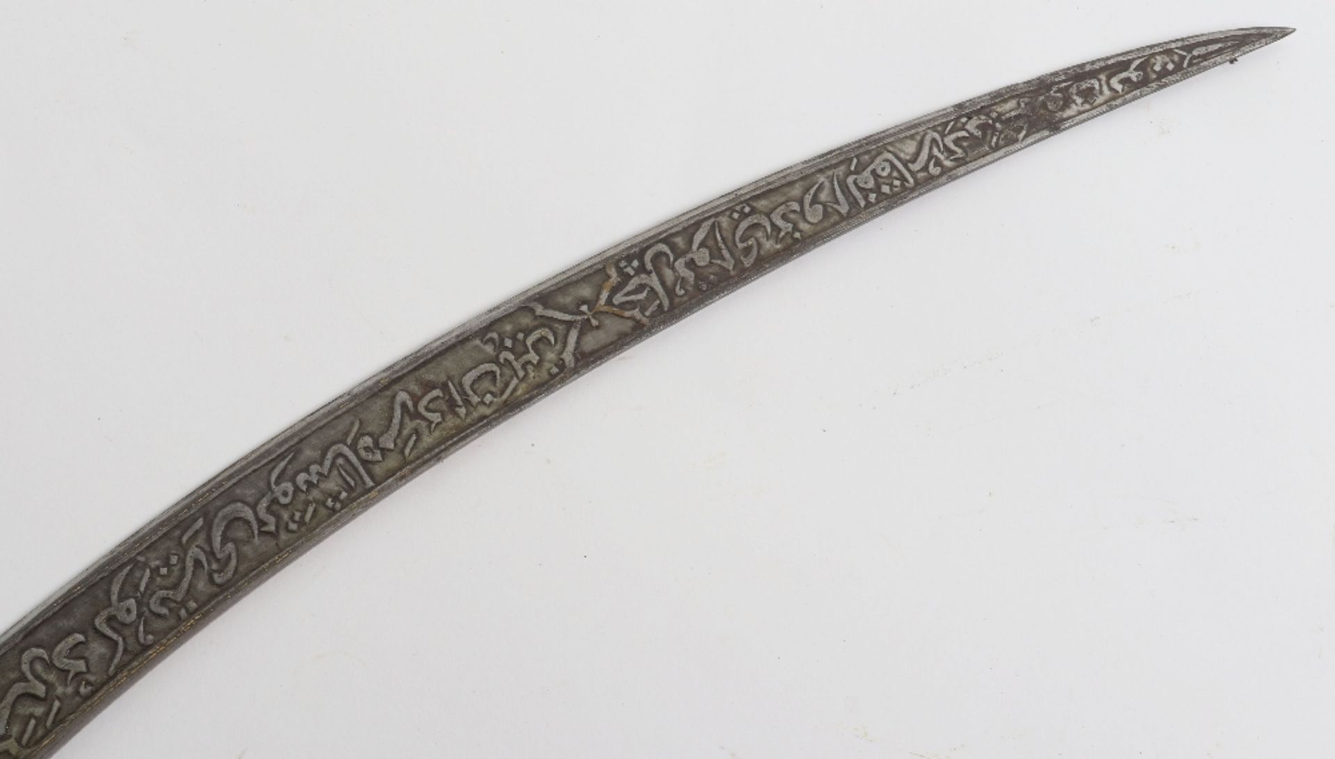 ^ North Indian Sword Shamshir Built for an Officer, Second Half of the 19th Century - Image 8 of 15