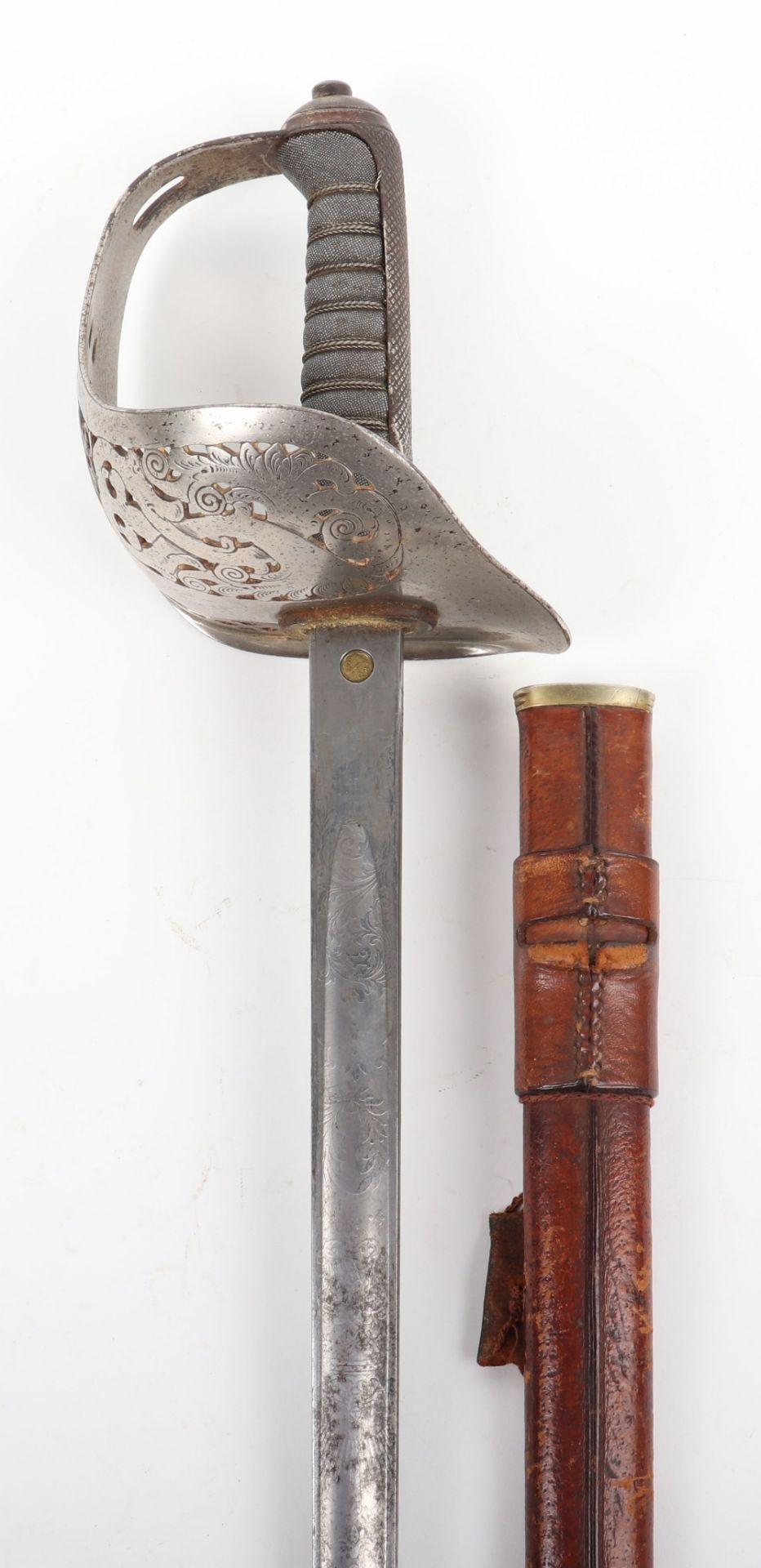 Victorian 1897 Pattern Infantry Officers Piquet Weight Sword