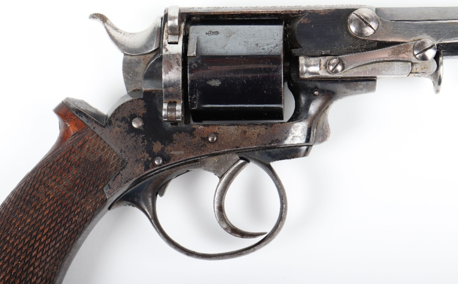 Fine 6 shot .320” Long Centrefire Double Action Revolver No.1719 - Image 2 of 8