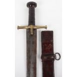 Large Sudanese Hadendowa Broadsword, 1890